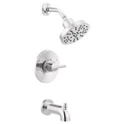 Delta Nicoli Single Function Pressure Balanced Tub and Shower with Included Rough-In Valve