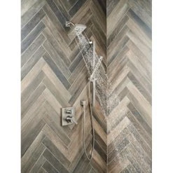 Delta Zura 1.75 GPM Multi Function Hand Shower Package with Touch-Clean and H2Okinetic® Technologies - Includes Slide Bar and Hose -Delta Faucet Store 51140 ss 03