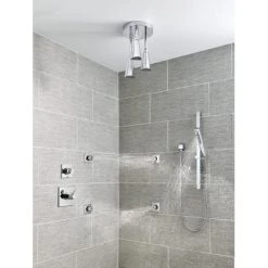 Delta Zura TempAssure 17T Series Dual Function Thermostatic Mixing Valve Trim Only with Integrated Volume Control - Less Rough-In Valve -Delta Faucet Store 51140 04