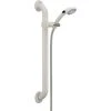 Delta 2.5 GPM Hand Shower Package - Includes Hand Shower, Slide Bar, Hose, and Limited Lifetime Warranty