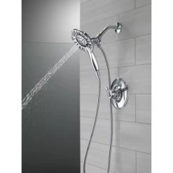 Delta Universal Showering Components 1.75 GPM Multi Function Round Shower Head -Delta Faucet Store 58499 WATER 01 WEB