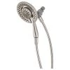 Delta 1.75 GPM In2ition 2-in-1 Multi Function Shower Head and Hand Shower with 60" Hose - Limited Lifetime Warranty
