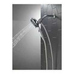 Delta Universal Showering 1.75 GPM 6 Setting Hand Shower Package with SureDock Magnetic Shower Arm holder - Limited Lifetime Warranty -Delta Faucet Store 75609 alternate image 1