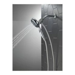 Delta Universal Showering 1.75 GPM 6 Setting Hand Shower Package with SureDock Magnetic Shower Arm holder - Limited Lifetime Warranty -Delta Faucet Store 75609 alternate image