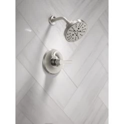 Delta Galeon Monitor 14 Series Single Function Pressure Balanced Shower Only - Less Rough-In Valve 10 Delta Galeon Monitor 14 Series Single Function Pressure Balanced Shower Only - Less Rough-In Valve -Delta Faucet Store T14272 SS PR