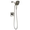 Delta Ashlyn Monitor 17 Series Dual Function Pressure Balanced Shower Only with In2ition and Integrated Volume Control - Less Rough-In Valve