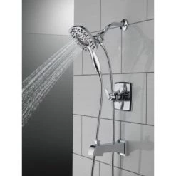 Delta Ashlyn Monitor 17 Series Dual Function Pressure Balanced Tub and Shower with In2ition and Integrated Volume Control - Less Rough-In Valve -Delta Faucet Store T17464 I WATER 01 WEB