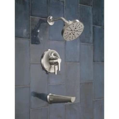 Delta Galeon Monitor 17 Series Dual Function Pressure Balanced Valve Trim Only with Integrated Volume Control - Less Rough-In Valve -Delta Faucet Store T17472 SS PR