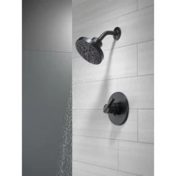 Delta Nicoli Single Function Pressure Balanced Shower Only with Included Rough-In Valve -Delta Faucet Store delta 142749 alternate image 3