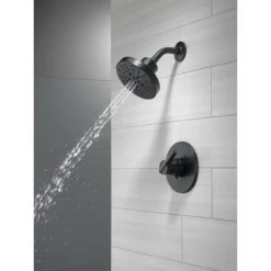 Delta Nicoli Single Function Pressure Balanced Shower Only with Included Rough-In Valve -Delta Faucet Store delta 142749 alternate image 6