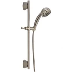Delta 1.75 GPM Universal Slide Bar with Multi Function Handshower and Touch-Clean® Technology - Less Wall Supply - Limited Lifetime Warranty