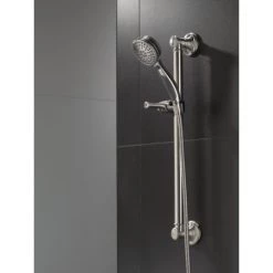 Delta 1.75 GPM Multi Function Handshower Package with Slide Bar, Hose, Holder and ActivTouch Technology - ADA Compliant - Limited Lifetime Warranty -Delta Faucet Store delta 51900 alternate view 20