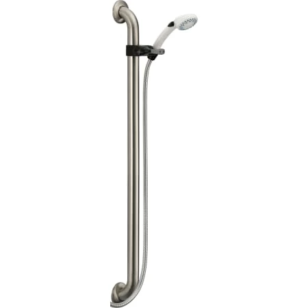 Delta 2.5 GPM Hand Shower Package - Includes Hand Shower, Slide Bar, Hose, and Limited Lifetime Warranty 1 Delta 2.5 GPM Hand Shower Package - Includes Hand Shower, Slide Bar, Hose, and Limited Lifetime Warranty