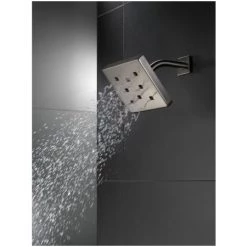 Delta Universal Showering 1.75 GPM Single Function Metal Raincan Shower Head -Delta Faucet Store delta 52171 alternate image 33