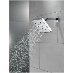 Delta Universal Showering 1.75 GPM Single Function Metal Raincan Shower Head -Delta Faucet Store delta 52171 alternate image 35