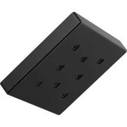 Delta Universal Showering 1.75 GPM Single Function Metal Raincan Shower Head