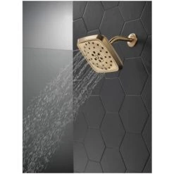 Delta Universal Showering UltraSoak 7-11/16" Square 1.75 GPM Multi Function Rain Shower Head with Touch Clean and H2Okinetic Technology -Delta Faucet Store delta 52460 alternate image 47