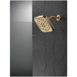 Delta Universal Showering UltraSoak 7-11/16" Square 1.75 GPM Multi Function Rain Shower Head with Touch Clean and H2Okinetic Technology -Delta Faucet Store delta 52460 alternate image 49