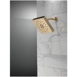 Delta Universal Showering UltraSoak 7-13/16" Square 1.75 GPM Multi Function Rain Shower Head with Touch Clean and H2Okinetic Technology -Delta Faucet Store delta 52484 alternate image 54
