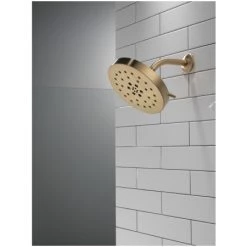 Delta Universal Showering Components 1.75 GPM Multi Function Rain Shower Head with Touch-Clean and H2Okinetic Technology -Delta Faucet Store delta 52488 alternate image 69