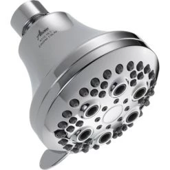 Delta 1.5 GPM Universal 3-3/8" Wide Multi Function Shower Head with Touch-Clean® Nozzles - Limited Lifetime Warranty