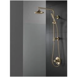 Delta Universal Showering 7-11/16" Round 1.75 GPM Shower Head Full Spray Pattern with Touch Clean and H2Okinetic Technology -Delta Faucet Store delta 52688 alternate image 116