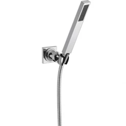 Delta 1.75 GPM Vero 1-3/8" Wide Hand Shower Package - Includes Hand Shower, Holder, Hose, and Limited Lifetime Warranty