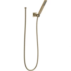 Delta 1.75 GPM Vero 1-3/8" Wide Hand Shower Package - Includes Hand Shower, Holder, Hose, and Limited Lifetime Warranty -Delta Faucet Store delta 55530 handshower in champagne bronze 661