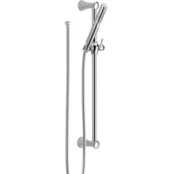 Delta 1.75 GPM Compel Hand Shower Package - Includes Hand Shower, Slide Bar, Hose, and Limited Lifetime Warranty
