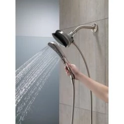 Delta 2.5 GPM In2ition 2-in-1 Multi Function Shower Head and Hand Shower - Limited Lifetime Warranty -Delta Faucet Store delta 58467 alternate view 33