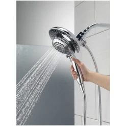 Delta In2ition 2.5 GPM Multi Function Shower Head with Touch-Clean -Delta Faucet Store delta 58569 25 pk alternate image 166