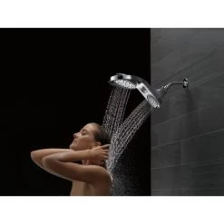 Delta Universal Showering Components 2.5 GPM Multi Function Shower Head with Touch-Clean Technology -Delta Faucet Store delta 58580 25 pk alternate view 31