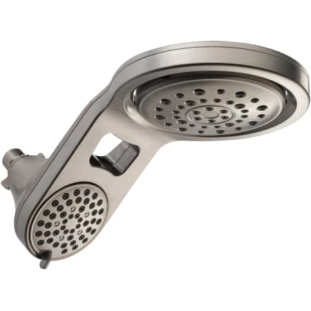 Delta HydroRain 1.75 GPM 5 Function 4" Showerhead with 6" Raincan Head - Limited Lifetime Warranty 1 Delta HydroRain 1.75 GPM 5 Function 4" Showerhead with 6" Raincan Head - Limited Lifetime Warranty