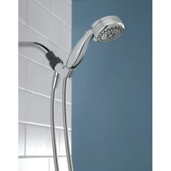 Delta Universal Showering 2.5 GPM Multi Function Hand Shower Package - Includes Hose and Bracket -Delta Faucet Store delta 75700 alternate image 27