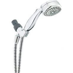 Delta 1.75 GPM Multi Function Hand Shower Package with Touch-Clean Technologies - Includes Hose and Wall Supply