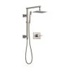 Delta Vero Pressure Balanced Shower System with Shower Head, Hand Shower, Slide Bar, Hose, and Valve Trim