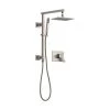 Delta Vero Pressure Balanced Shower System with Shower Head, Hand Shower, Slide Bar, Hose, and Valve Trim