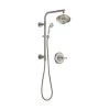 Delta Cassidy Pressure Balanced Shower System with Shower Head, Hand Shower, Slide Bar, Hose, and Valve Trim