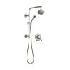 Delta Linden Pressure Balanced Shower System with Shower Head, Hand Shower, Slide Bar, Hose, and Valve Trim