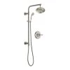 Delta Cassidy Pressure Balanced Shower System with Shower Head, Hand Shower, Slide Bar, Hose, and Valve Trim