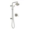 Delta Cassidy Thermostatic Shower System with Shower Head, Hand Shower, Slide Bar, Hose, and Valve Trim