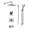 Delta Monitor 14 Series Pressure Balanced Tub and Shower System with Shower Head, Hand Shower, and Slide Bar - Includes Rough-In Valves