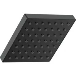 Delta Modern 1.75 GPM Square Single Function Shower Head with Touch-Clean Technology