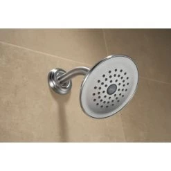 Delta 2.5 GPM 5-7/8" Wide Single Function Shower Head with Touch-Clean® Technology - Limited Lifetime Warranty 11 Delta 2.5 GPM 5-7/8" Wide Single Function Shower Head with Touch-Clean® Technology - Limited Lifetime Warranty -Delta Faucet Store delta rp42578 installed shower head in chrome 2353