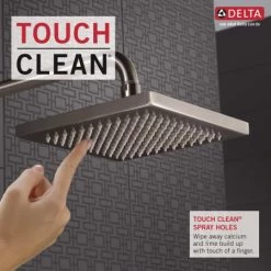 Delta 2.5 GPM 8" Wide Metal Raincan Shower Head with Touch-Clean® Technology - Limited Lifetime Warranty 10 Delta 2.5 GPM 8" Wide Metal Raincan Shower Head with Touch-Clean® Technology - Limited Lifetime Warranty -Delta Faucet Store delta rp53496 alternate view 83