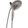 Delta In2ition 2-in-1 Shower Head and Hand Shower - Limited Lifetime Warranty