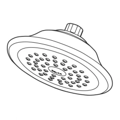Delta 2.0 GPM Nura Shower Head - Limited Lifetime Warranty