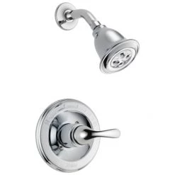 Delta Classic Monitor 13 Series Single Function Pressure Balanced Shower Only with H2Okinetic Shower Head Less Rough-In Valve - Limited Lifetime Warranty
