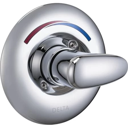 Delta Single Handle Shower Valve Trim Less Shower Head with Metal Lever Handle from the Commercial Series 1 Delta Single Handle Shower Valve Trim Less Shower Head with Metal Lever Handle from the Commercial Series