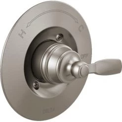Delta Woodhurst Pressure Balanced Valve Trim Only with Single Lever Handle - Less Rough In